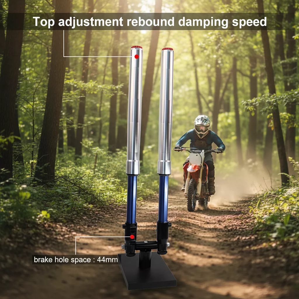 44mm Foot Inverted furca Rebound Product Motorcycle Concursores Absorber