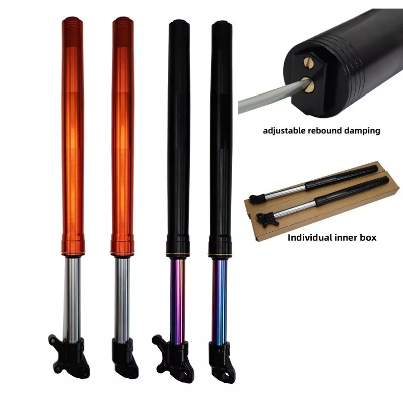 Custom Oil Slick Adjust Rebound Motorcycle Front Concursores Absorber